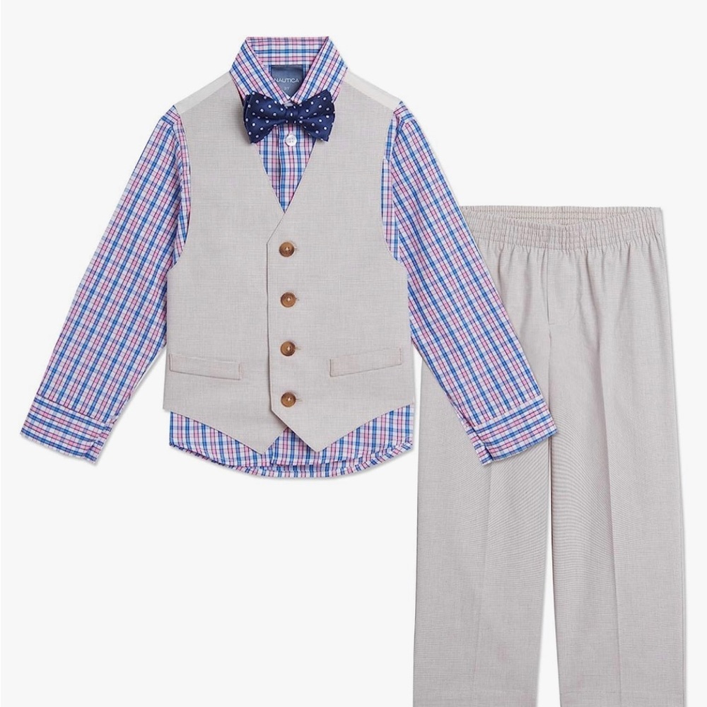 Baby boy 4 piece suit 6-9M